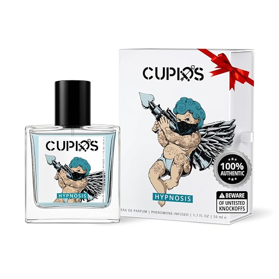 Cupids Original Hypnosis 2.0 Eau de Parfum Pheromone Cologne for Men Long-Lasting Fresh Fragrance, 50ml