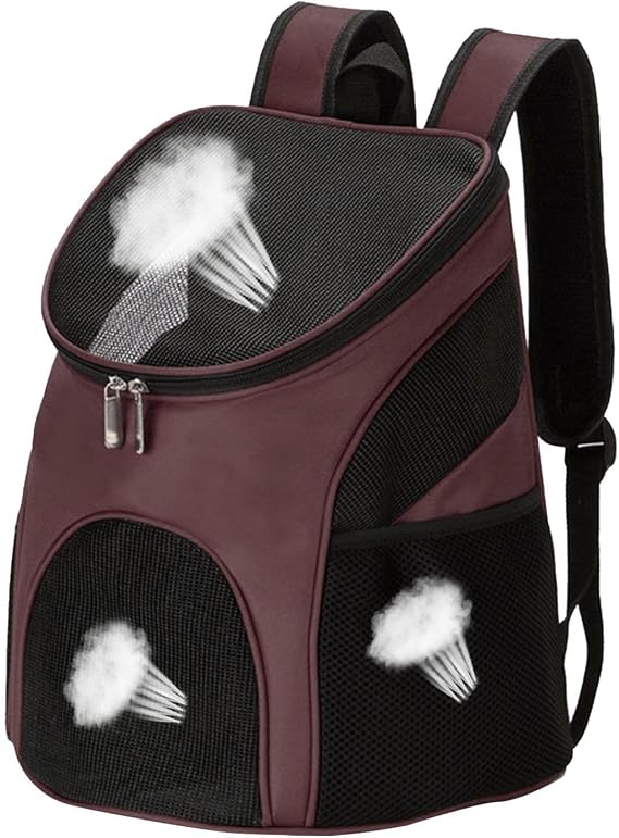 Breathable Cat Backpack Portable Anti-Shock Wide Shoulder Strap Smooth Air