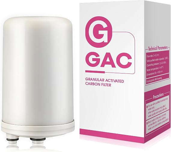 Premium Granular Activated Carbon Filter Compatible with HG-N Type Water Ionizer, Compatible with Enagic Kangen LeveLuk SD501, JrIV, KANGEN 8(Not Original Type Before 2010)