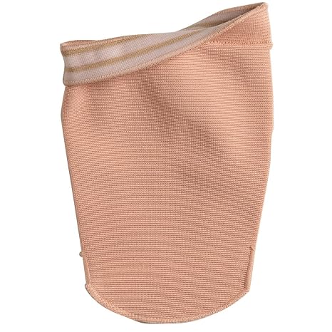 Truform-OTC Below Knee BK Stump Shrinker, Limb Compression, Silicone Band, Medical Amputee Care, X-Large (8 inch Length)