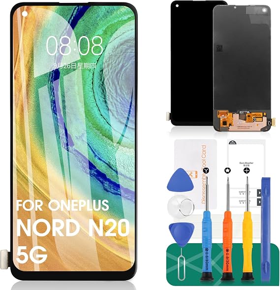 TFT for Oneplus Nord N20 5g Screen Replacement for Oneplus GN2200 LCD Display for Oneplus Nord N20 CPH2459 Touch Screen Digitizer Assembly Replacement Kits (Not for N200 5g)