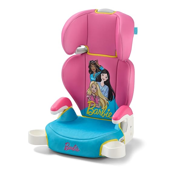Barbie x Graco Turbobooster 2.0 High Back Booster Seat, Belt Positioning Booster Car Seat for Big Kids