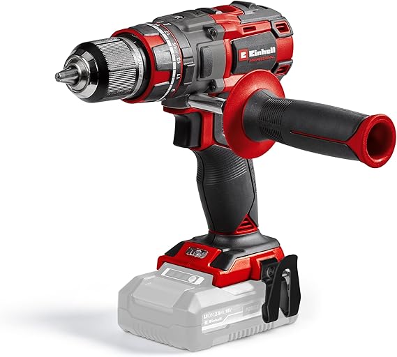 Einhell Professional Akku-Schlagbohrschrauber TP-CD 18/80 Li-i BL - Solo Power X-Change 18 V, Brushless, 80 Nm, Schlagbohrfunktion, 13 mm Bohrfutter, 2 Gang, ohne Akku