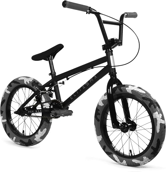 Elite BMX Bicycle 18", 20" & 26" BMX Bike for Teen Bike and Adult Bikes - Freestyle BMX Bike All Models Come with 3 Piece BMX Crankset