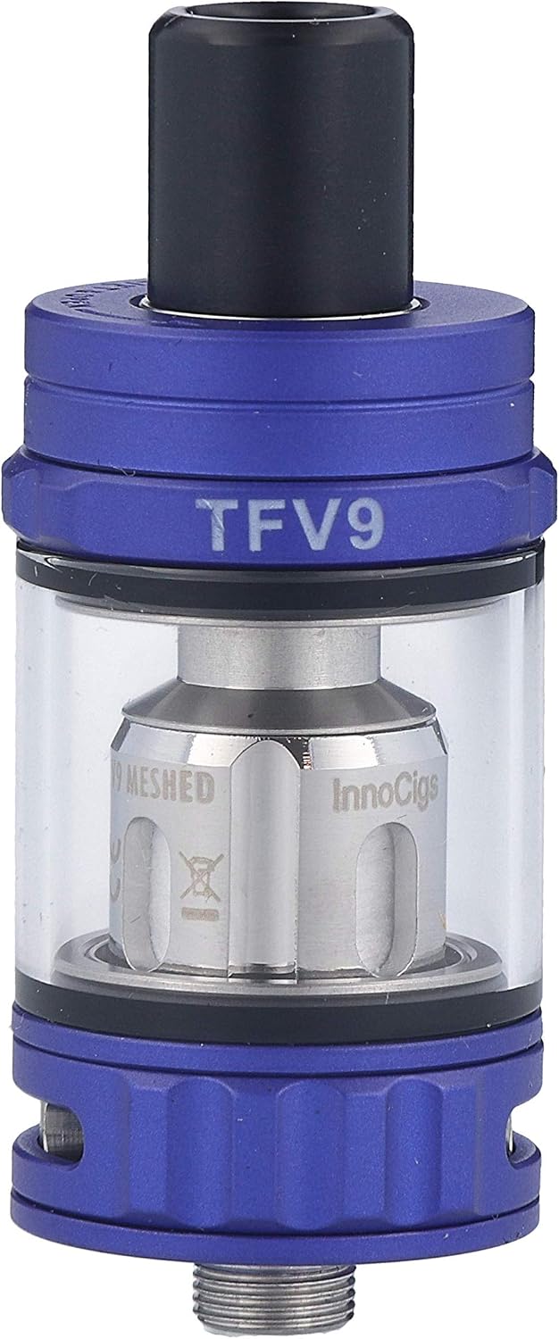SMOK TFV9 Mini Clearomizer Set, Light Blue, 3 ml Tank Volume