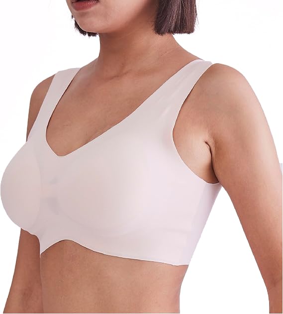 Shero Comfortable Seamless Wireless Bralette with Removable Padded Cups and Designed for Gentle Shaping and Support