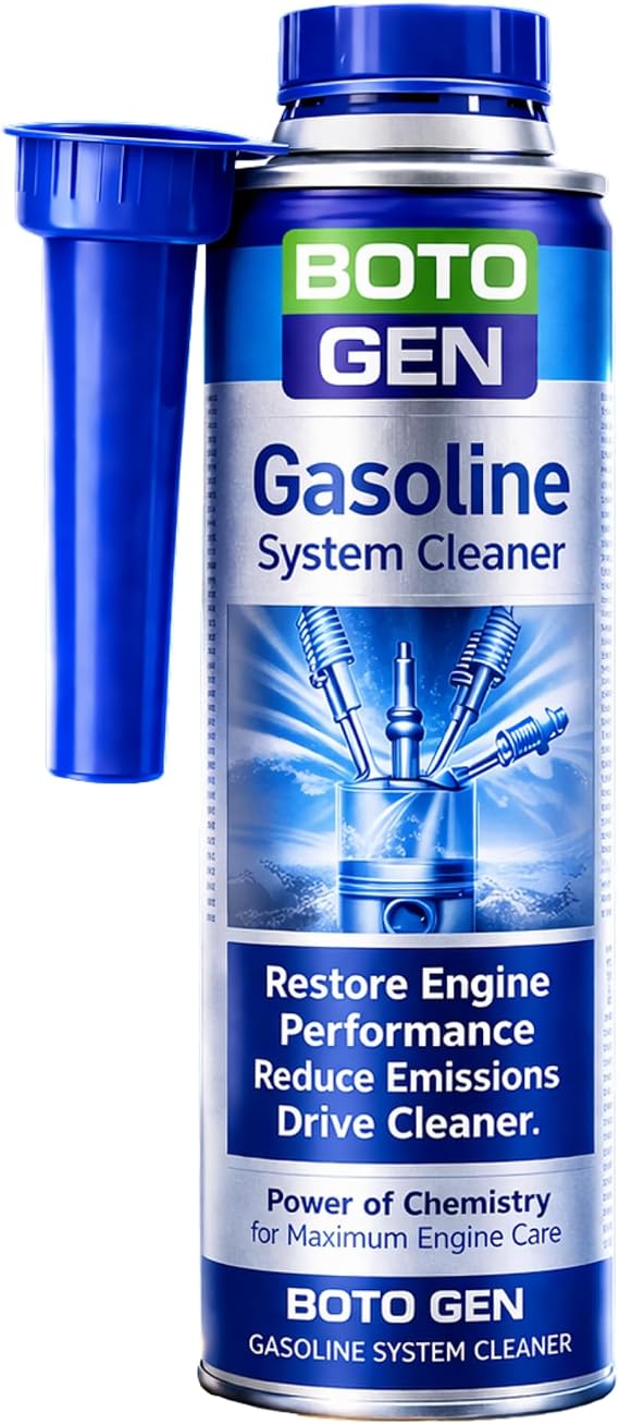 Gasoline System Cleaner- Protects Fuel Injection System- Cleans Injector valves.-Reduces Fuel consuption- Cleans the Entire Full System -300 ml, 10.14 Fl Oz