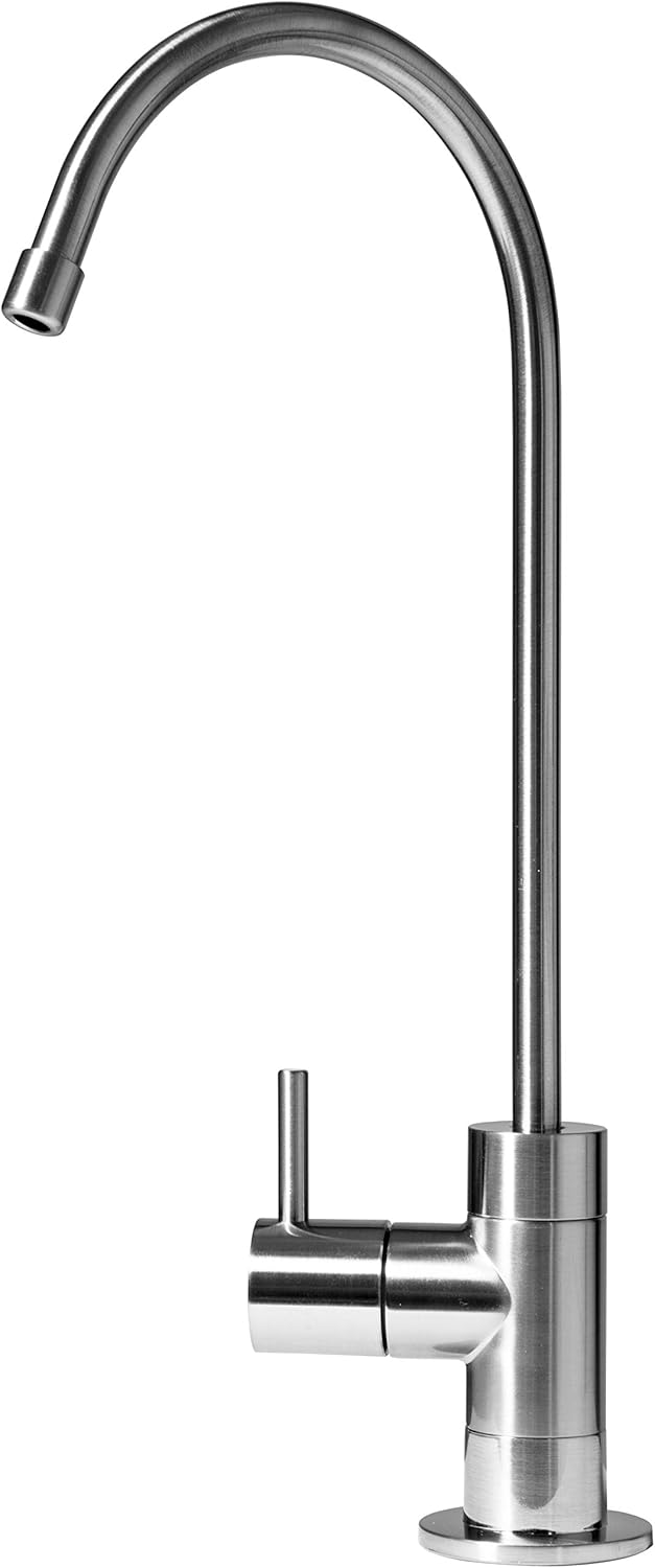 Aquasure Designer Series Contemporary Styled Drinking Water Designer Faucet with Ceramic Disc Valve Brushed Nickel