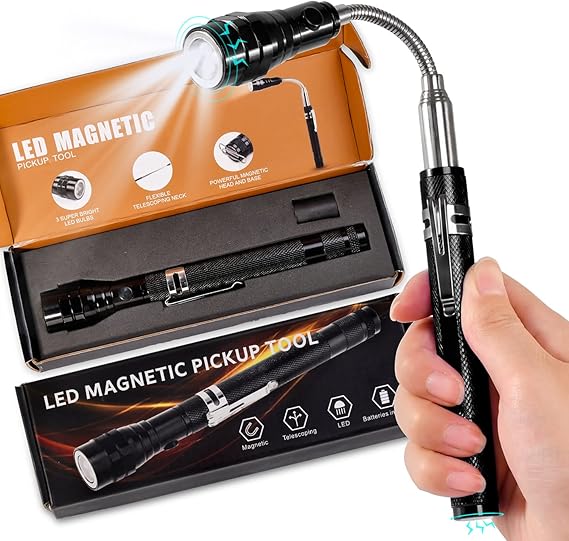 KUCHEY Magnetic Flashlight Gifts for Men Stocking Stuffers for Men
