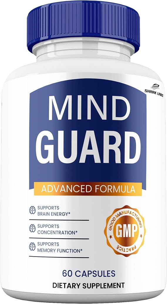 (1 Pack) MindGuard Capsules, Maximum Potency Neuro Support, Official Mind Guard All Natural Blend Brain Pills Focus and Memory