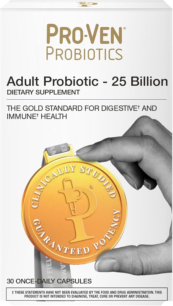 Pro-Ven Probiotics for Women and 25 Billion CFU Bundle for Gut Balance
