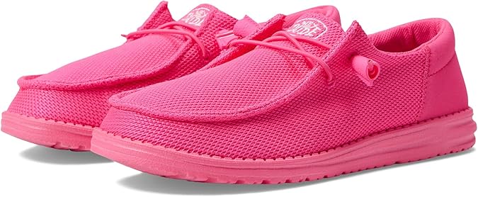 HEYDUDE Women's Wendy Funk Mono Slip On Shoe | Stretch Knit Upper, Cushioned Foam Insole, Ultralight Casual Loafer