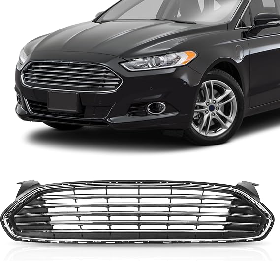 For 2013 2014 2015 2016 Ford Fusion Front Bumper Upper Grill Grille Assembly DS7Z8200GA