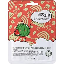 Esfolio Watermelon & Witch Hazel Essence Mask Sheet, Highly Concentrated, 10 Count