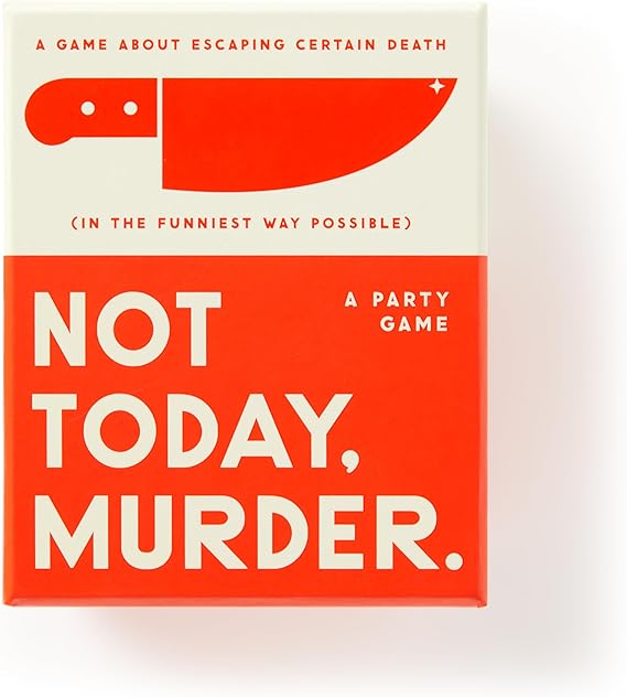 Brass Monkey How To Get Away From Murder - Social Party Game With 300+ Game Card Prompts For Escaping Murder Scenarios
