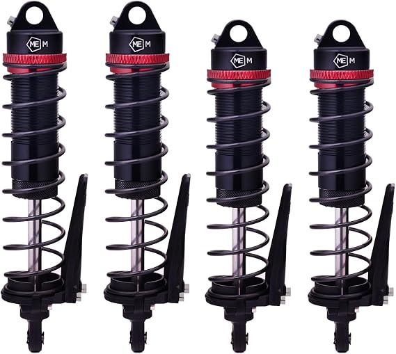 New Version Front Rear Shocks for Arrma 1/10 Senton 3S Front Rear Shock Granite 550 Mega 1/8 Typhon 3S BLX Upgrade Parts Series Upgrades Part Black