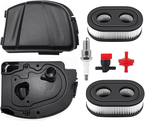 593260 Air Filter Assembly for Toro Recycler 22 inch 20332 20333 20334 20339 20340 Replaces Troy-Bilt TB110 TB115 TB200 TB230 TB330 TB370 Lawn Mower Engine