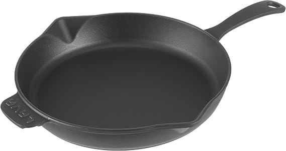 LAVA Cast Frying Pan 30 Cm, Black