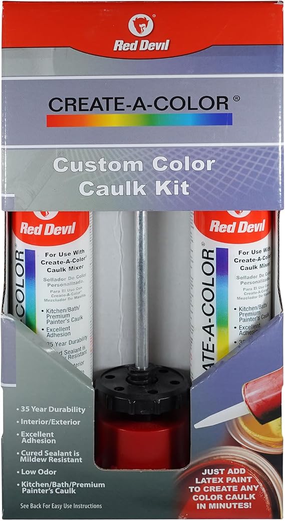 Red Devil 4074 Create-A-Color Caulk Kit