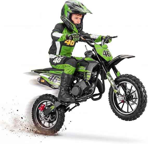 50CC Kids Dirt Bike, Gas Powered Mini Motorcycle