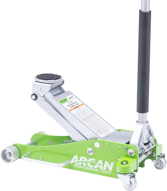 ARCAN 3-Ton Hybrid Aluminum and Steel Low Profile Floor Jack, Model A20004