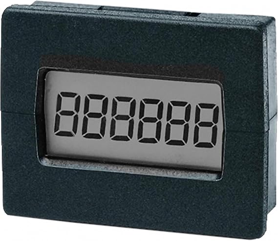 7016 1.5V, 6 Digit, 6MM, LCD Counter, PC/ABS; NO. of Digits/Alpha:6; Digit Height:6MM; Supply Voltage MIN:-; Supply Voltage MAX:1.5V; Panel Cutout Height:-; Panel Cutout Width:-; Operating