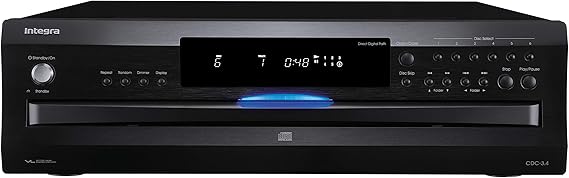 Integra Premium 6 Disc CD Carousel Changer Black (CDC-3.4)