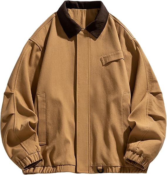 Men's Varsity Jacket Vintage Bomber Barn Jackets Techwear Windbreaker Unisex Coats Korean Streetwear, M-3XL