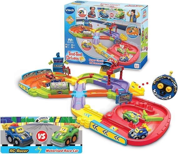 Vtech Toot-Toot Drivers Super Circuit RC Raceway, English