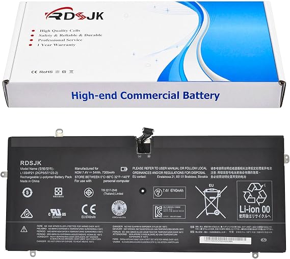 L13S4P21 L12M4P21 Laptop Battery for Lenovo IdeaPad Yoga 2 Pro 13 13-IFI Pro-13 59-382893 Ultrabook Series Y50-70AS-ISE Y50-70AM-IFI 121500225 121500156 21CP5/57/123-2 21CP5/57/128-2 7.4V 54Wh/7300mAh
