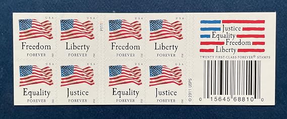 Usps Forever Stamps Book of 20