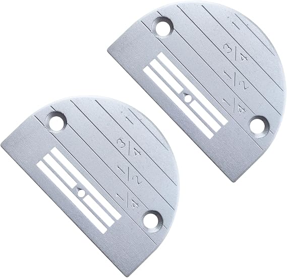 2PCS #147150LGW Industrial Sewing Machine Needle Plate Compatible with JUKI Brother Singer Single Needle Sewing Machines