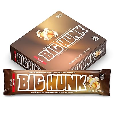 Annabelles Big Hunk Candy Bar, 1.8-Ounce Bars Pack of 24