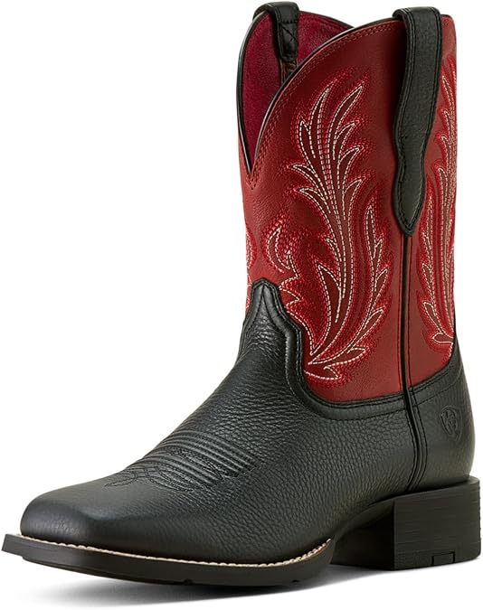 ARIAT Women's Round Up Filly Wide Square Toe Western Boot