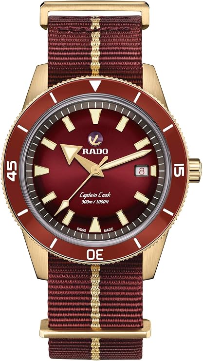 Rado Captain Cook Automatic Bronze Fabric Bracelet