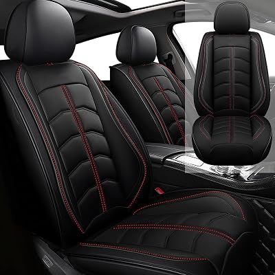 Front seat Cover for Volvo S60 2002-2025, Breathable Premium Automotive Vehicle Seat Cover for Car Interior, Sports Fashion Style Car Cover.2 Seats Standard,Classic Black