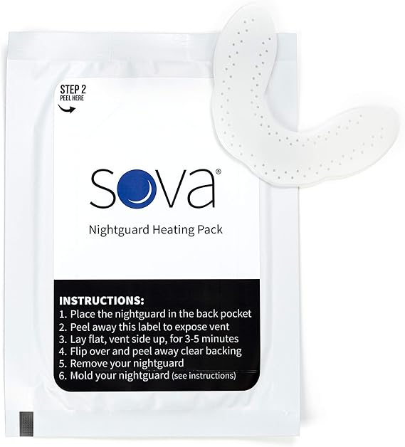 SOVA Aero Night Guard Custom-Fit Dental Mouth Guard and Molding Heat Pack