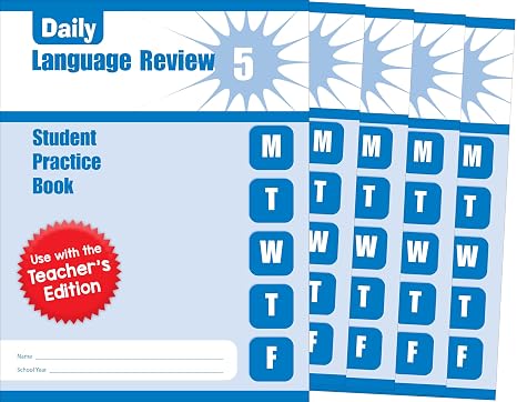 Daily Language Review, Grade 5-5-Pack