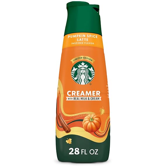 Starbucks Pumpkin Spice Latte Coffee Creamer, 28 Fl Oz