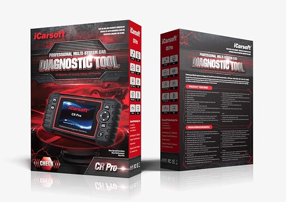 iCarsoft CR Pro Multi-Systems Diagnostic Scan Tool for Multi-Brand Vehicles +Oil Reset+EPB+BMS++SAS+ETC+BLD+INJ