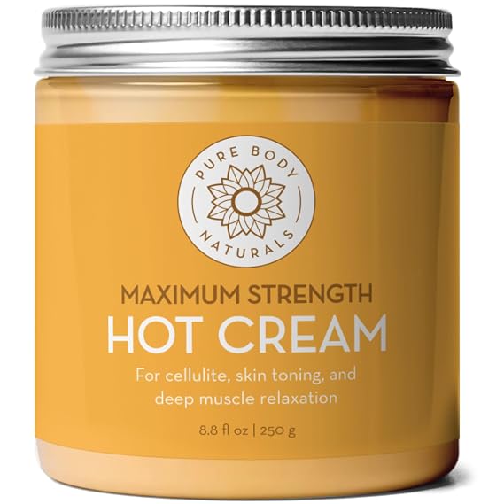 Maximum Strength Hot Cream, Capsaicin & Menthol Warming, 8.8 oz