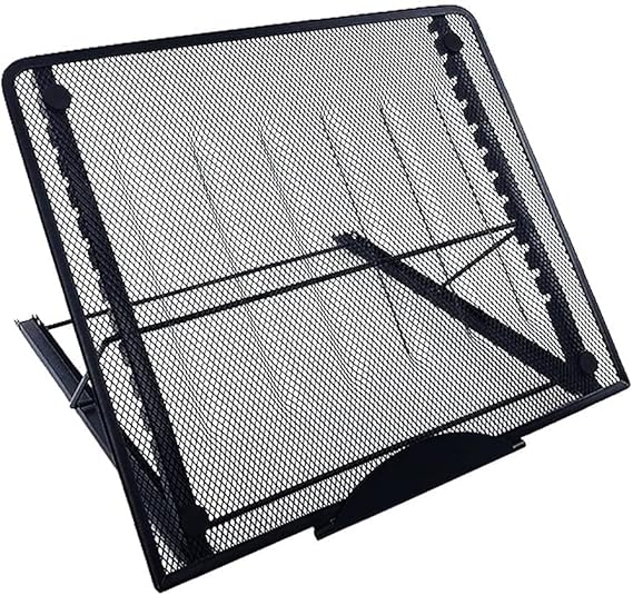 A3/A2 Light Pad Metal Stand - 12 Angles Adjustable Non-Skidding Holder for Laptop, Light Board/Box/Table, Tracing for 5D Diamond Painting | Sketching | Drawing
