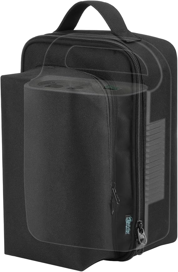 Beautyflier Nebulizer Carry Bag for Nebulizer Machine Personal Compressor, Portable Storage Carry Bag, Protective Travel Case for Nebulizer Machine for Adults and Kids, Space for Masks, Cables