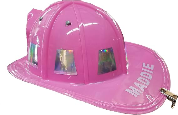 Aeromax Personalized Firefighter Helmet Pink