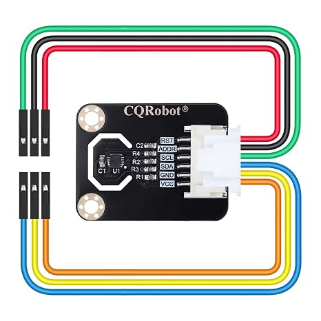 CQRobot STS35 Temperature Sensor Compatible with Arduino and Raspberry Pi. IIC Interface, Automatic Calibration, Anti-Interference. for Industrial Production, Agriculture, Gardening, Smart Home.