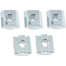 Pack of 20 T Nuts Tee Sliding Slot Nuts 40 Series M8 Threaded Slide for 4040 Series Aluminum Extrusions Profile4040-M8