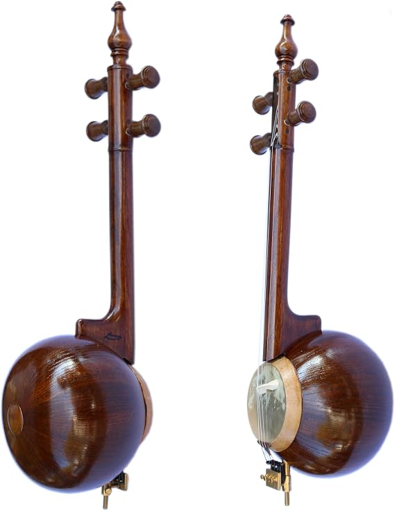 Persian Kamanche Kamancha Bowed String Musical Instrument By Joodaki J-3