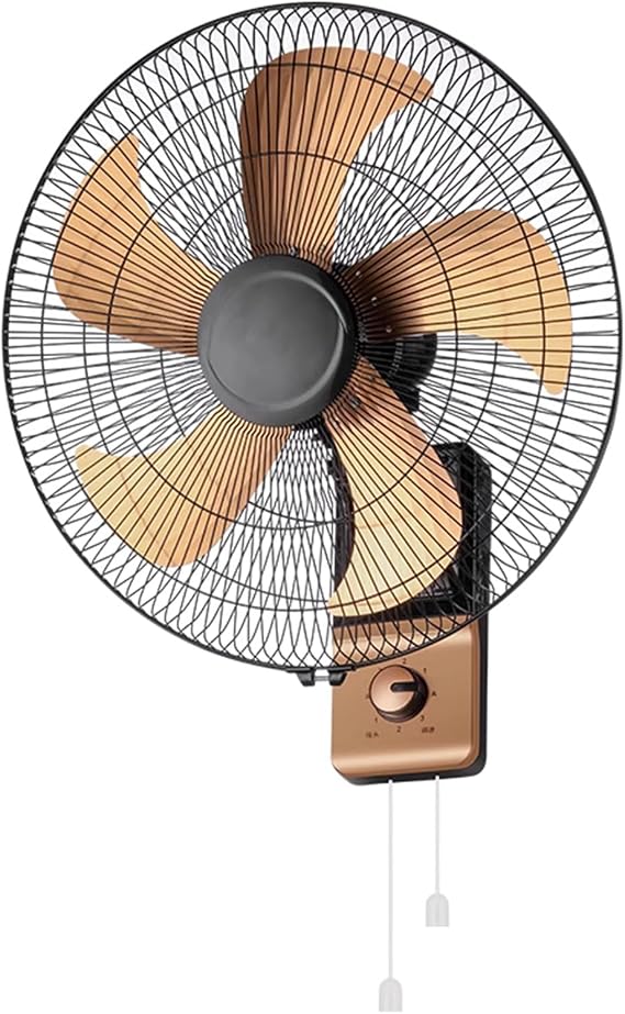 16""/20"" Quiet Wall Fan, 60W Industrial Oscillating Wall Mounted Fan With 3 Speeds, Wall Mounted Fan For Home Office Bedroom (500Mm/20In)