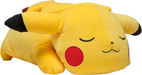 Pokémon 18 Inch Pikachu Plush Toy (Sleep Plush) Multicolor