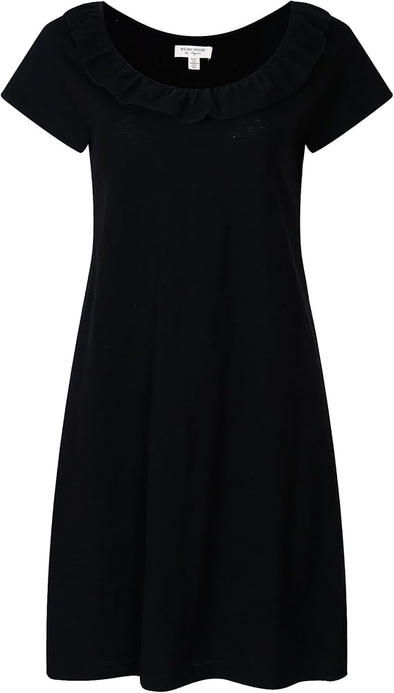 Richie House Women's Knit Cotton Sleepwear Dress Size XS-XL RHW2582-A